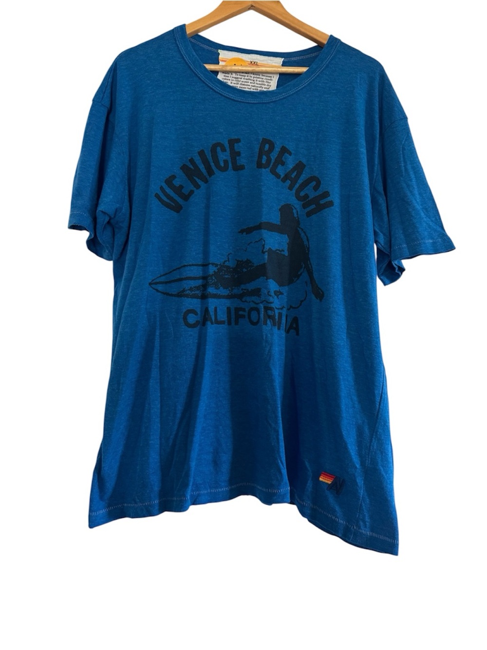 Venice Beach California Graphic T-Shirt - Blue